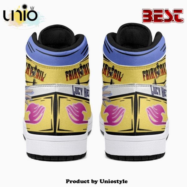 Lucy Heartfilia Fairy Tail JD1 High Top Shoes