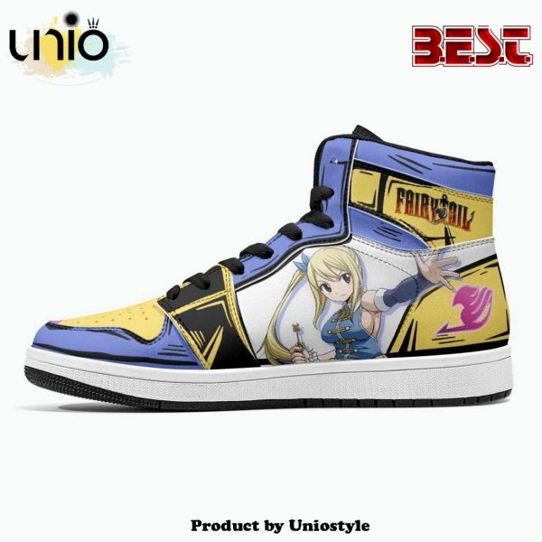 Lucy Heartfilia Fairy Tail JD1 High Top Shoes