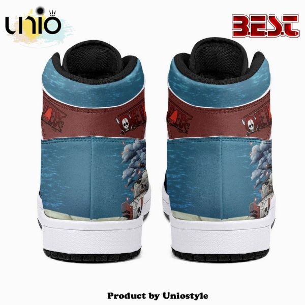 Luffy And Shanks One Piece JD1 High Top Shoes