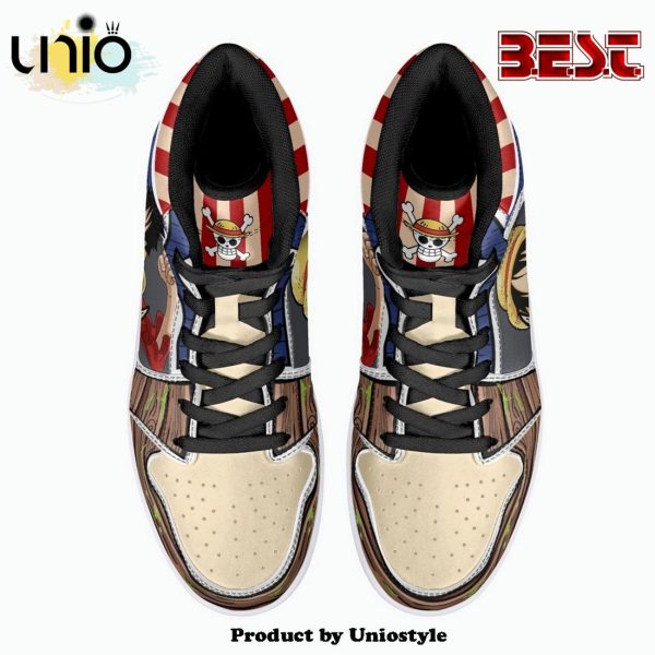 Luffy One Piece JD1 High Top Shoes