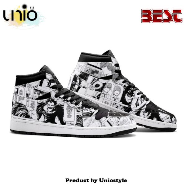 Manga Edition Desu Nōto Air Jordan 1 High Top Shoes