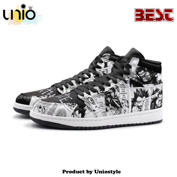 Manga Edition Desu Nōto Air Jordan 1 High Top Shoes