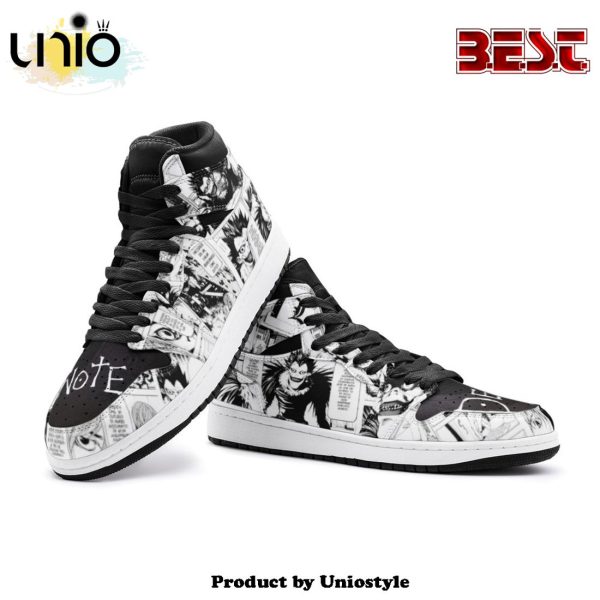 Manga Edition Desu Nōto Air Jordan 1 High Top Shoes