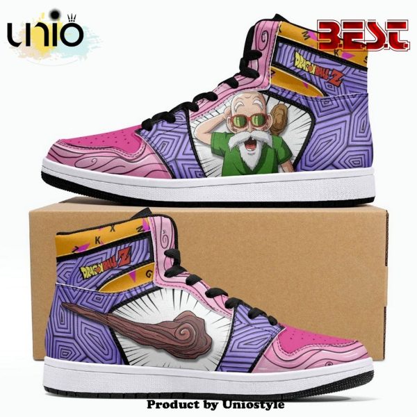 Master Roshi Dragon Ball Z JD1 High Top Shoes