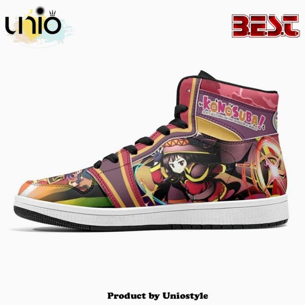 Megumin Explosion Konosuba JD1 High Top Shoes