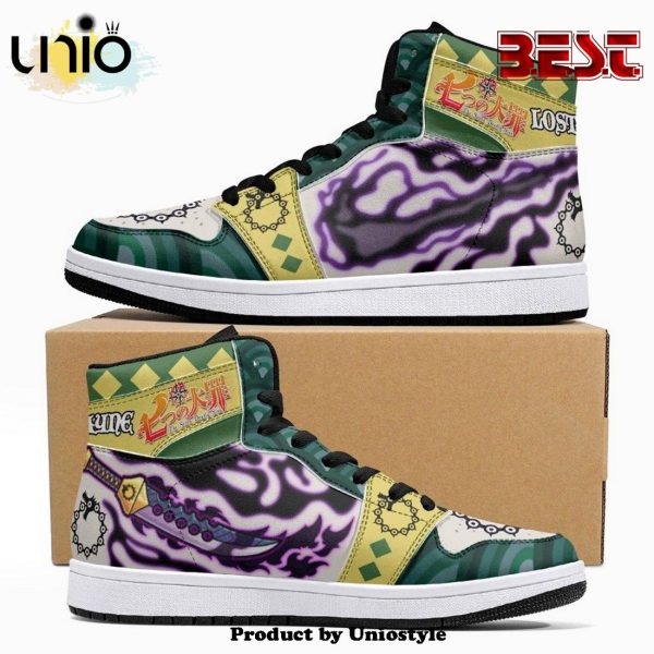 Meliodas Lostvayne Seven Deadly Sins JD1 High Top Shoes