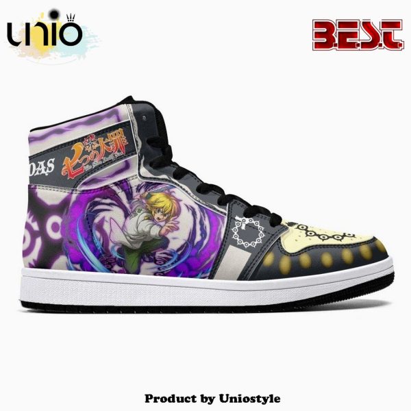 Meliodas Seven Deadly Sins JD1 High Top Shoes