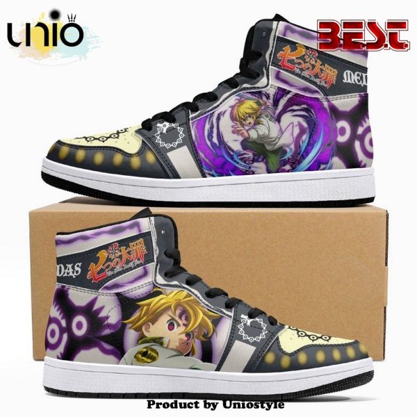 Meliodas Seven Deadly Sins JD1 High Top Shoes