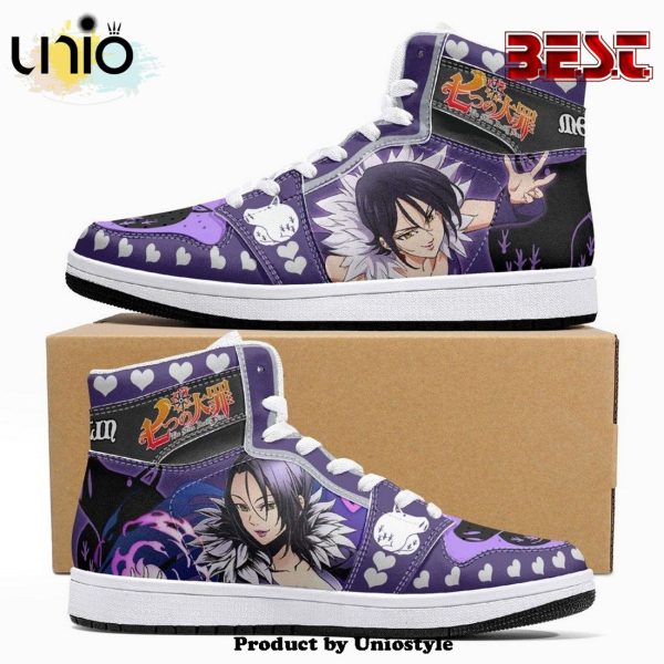 Merlin Seven Deadly Sins JD1 High Top Shoes