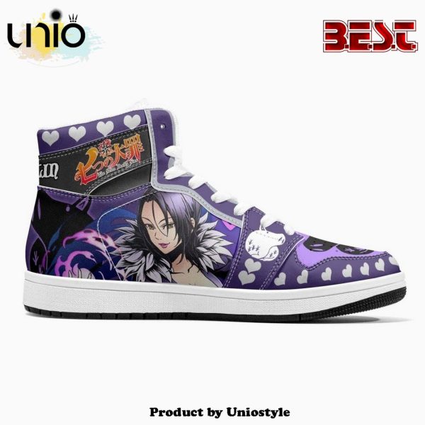 Merlin Seven Deadly Sins JD1 High Top Shoes