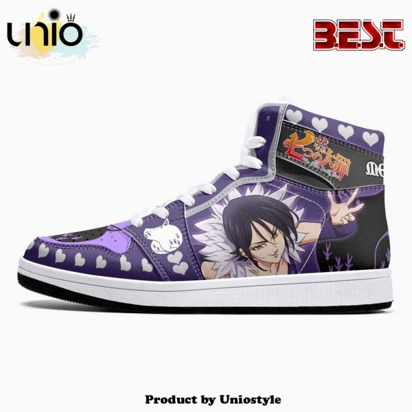 Merlin Seven Deadly Sins JD1 High Top Shoes