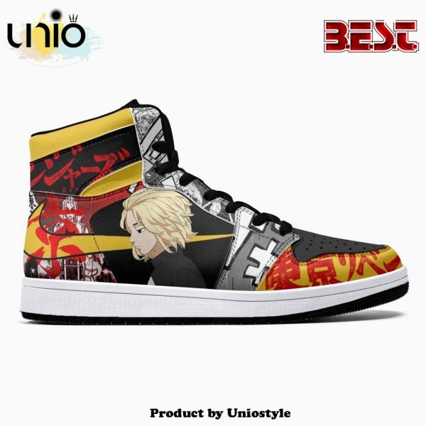 Mikey And Draken Tokyo Revengers JD1 High Top Shoes