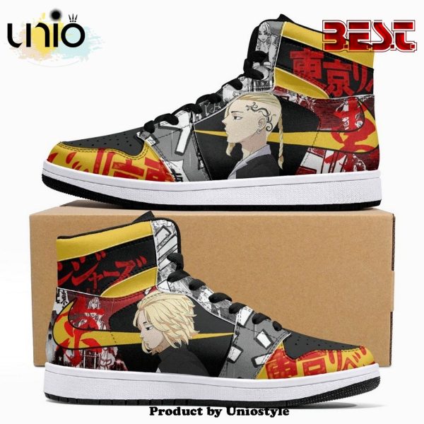 Mikey And Draken Tokyo Revengers JD1 High Top Shoes