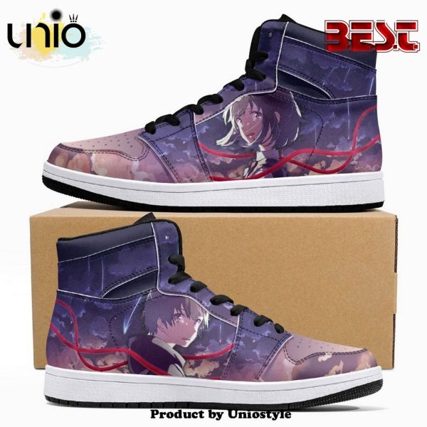 Mitsuha Miyamizu And Taki Tachibana Your Name JD1 High Top Shoes