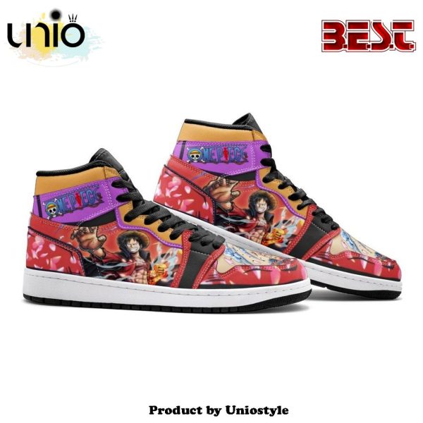 Monkey D. Luffy Armament Haki Ryuo One Piece Air Jordan 1 High Top Shoes