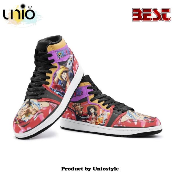 Monkey D. Luffy Armament Haki Ryuo One Piece Air Jordan 1 High Top Shoes