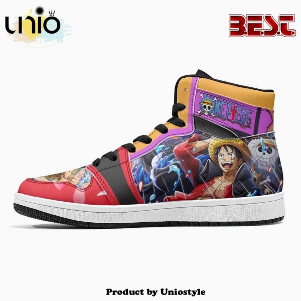 Monkey D. Luffy Armament Haki Ryuo One Piece JD1 High Top Shoes