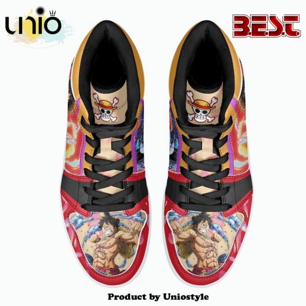 Monkey D. Luffy Armament Haki Ryuo One Piece JD1 High Top Shoes