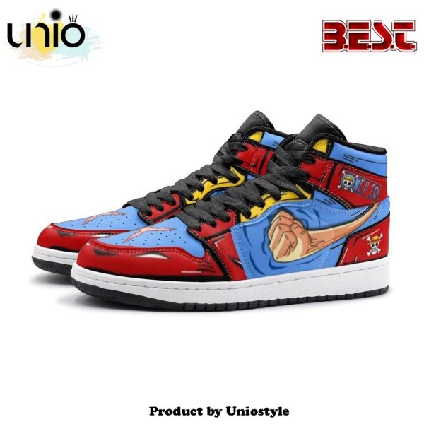 Monkey D. Luffy Fist One Piece Air Jordan 1 High Top Shoes