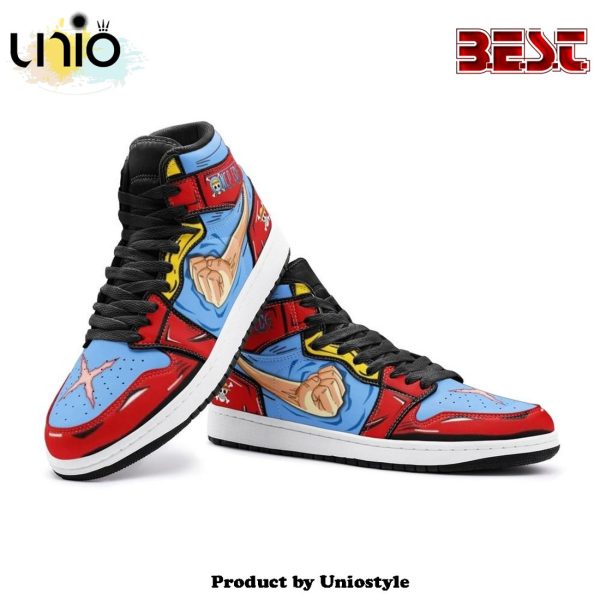 Monkey D. Luffy Fist One Piece Air Jordan 1 High Top Shoes