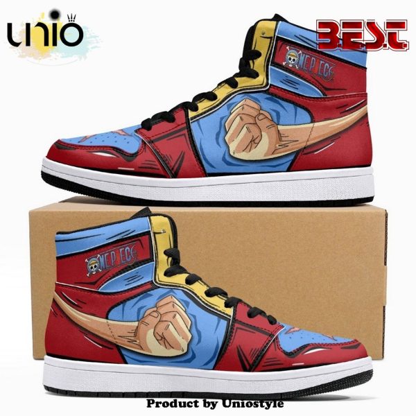 Monkey D. Luffy Fist One Piece JD1 High Top Shoes