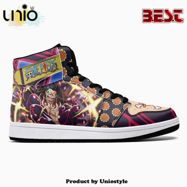 Monkey D. Luffy Gear 4th Bound Man One Piece JD1 High Top Shoes