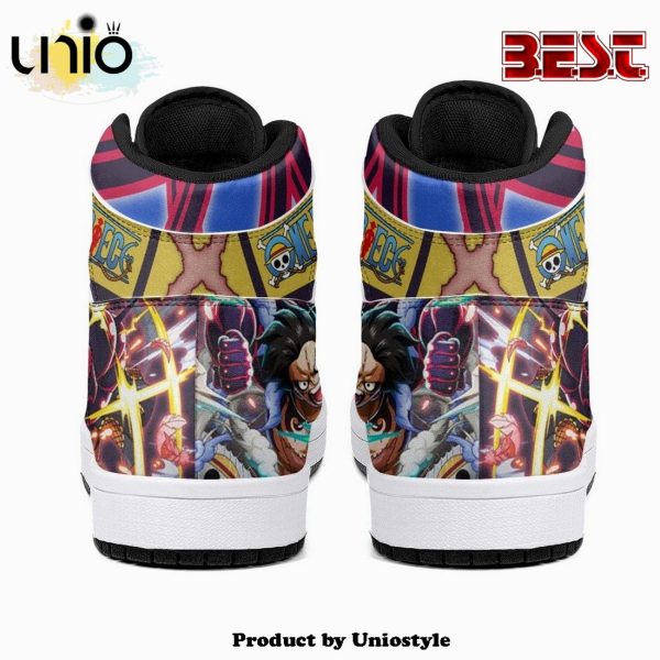 Monkey D. Luffy Gear 4th Bound Man One Piece JD1 High Top Shoes