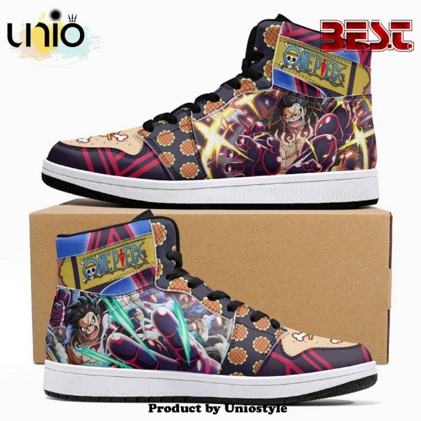 Monkey D. Luffy Gear 4th Bound Man One Piece JD1 High Top Shoes