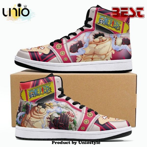 Monkey D. Luffy Gear 4th Tank Man One Piece JD1 High Top Shoes