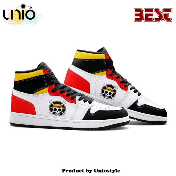 Monkey D. Luffy One Piece Air Jordan 1 High Top Shoes