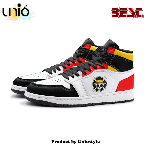 Monkey D. Luffy One Piece Air Jordan 1 High Top Shoes