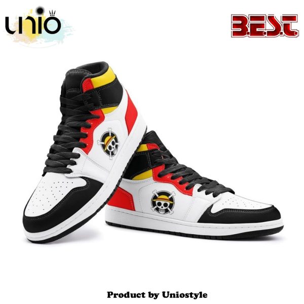 Monkey D. Luffy One Piece Air Jordan 1 High Top Shoes