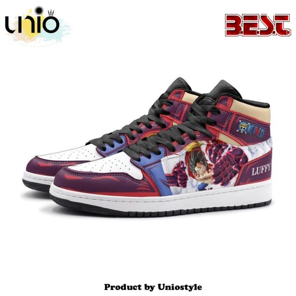 Monkey God Luffy One Piece Air Jordan 1 High Top Shoes