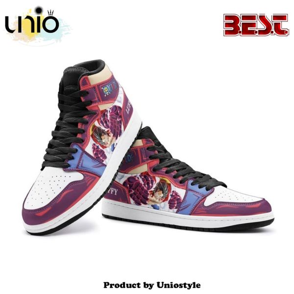 Monkey God Luffy One Piece Air Jordan 1 High Top Shoes