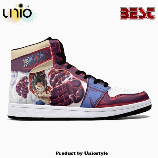 Monkey God Luffy One Piece JD1 High Top Shoes