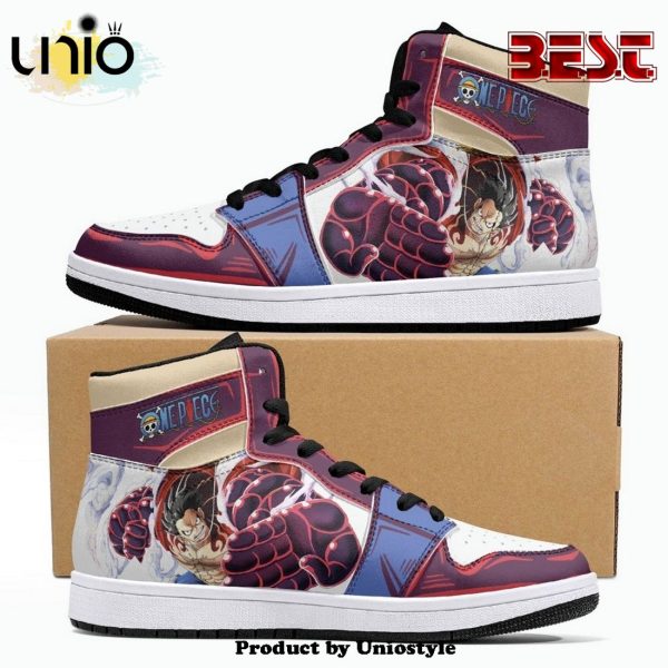 Monkey God Luffy One Piece JD1 High Top Shoes