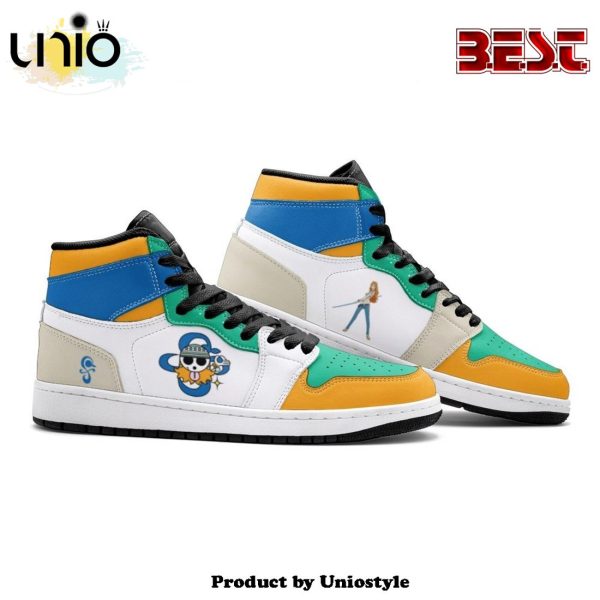 Nami One Piece Air Jordan 1 High Top Shoes