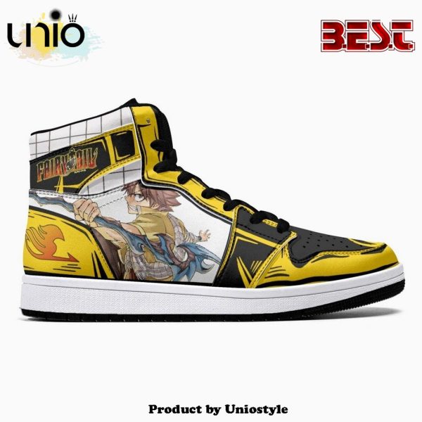 Natsu Dragneel Fairy Tail JD1 High Top Shoes