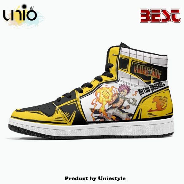 Natsu Dragneel Fairy Tail JD1 High Top Shoes