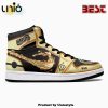 Nine-Tails Chakra Mode Naruto Shippuden Air Jordan 1 High Top Shoes