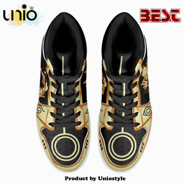 Nine-Tails Chakra Mode Ninja Shippuden JD1 High Top Shoes