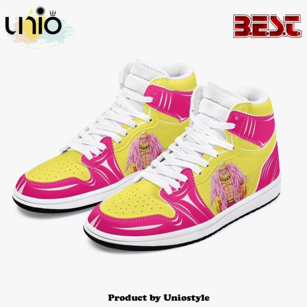 One Piece Donquixote Doflamingo AJ1 High Top Shoes