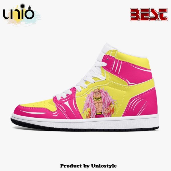 One Piece Donquixote Doflamingo AJ1 High Top Shoes