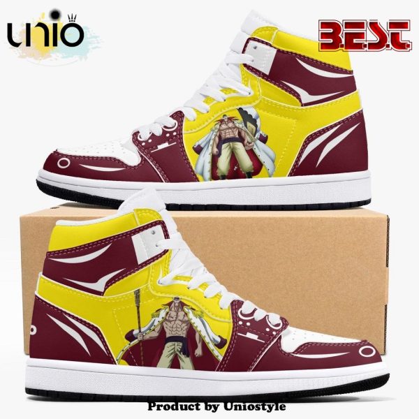 One Piece Edward Newgate AJ1 High Top Shoes