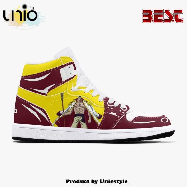 One Piece Edward Newgate AJ1 High Top Shoes