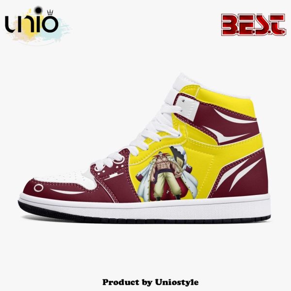 One Piece Edward Newgate AJ1 High Top Shoes