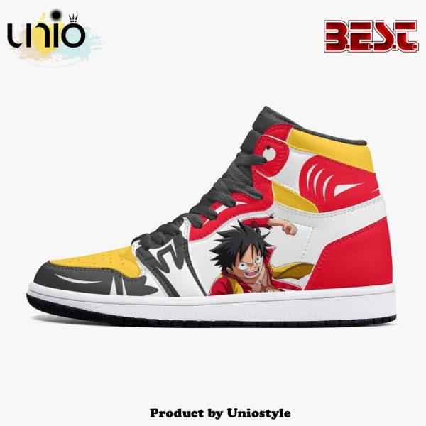 One Piece Luffy AJ1 High Top Shoes