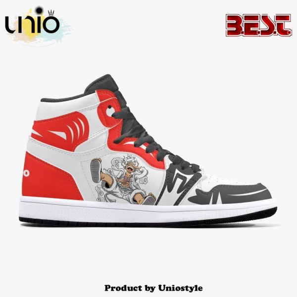 One Piece Luffy Gear 4 AJ1 High Top Shoes