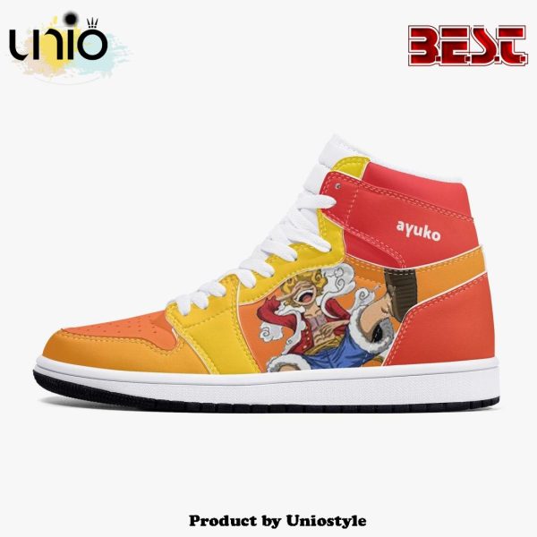 One Piece Luffy Gear 5 AJ1 High Top Shoes