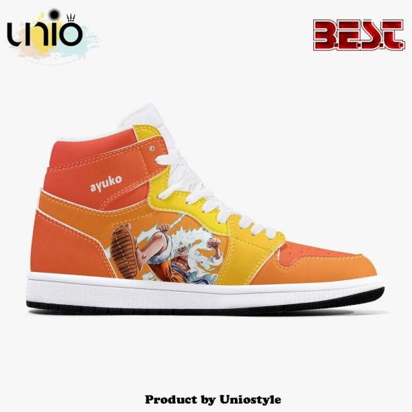 One Piece Luffy Gear 5 AJ1 High Top Shoes